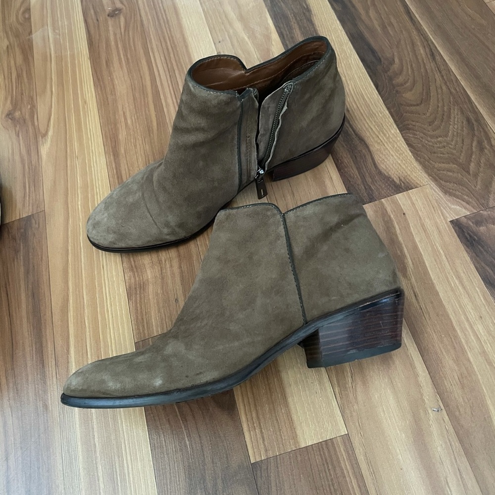 Sam Edelman Petty suede ankle boots booties